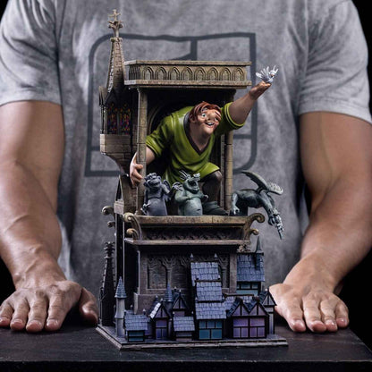 Iron Studios Disney: Der Glöckner von Notre Dame - Quasimodo Art Scale 1/10 - Statue