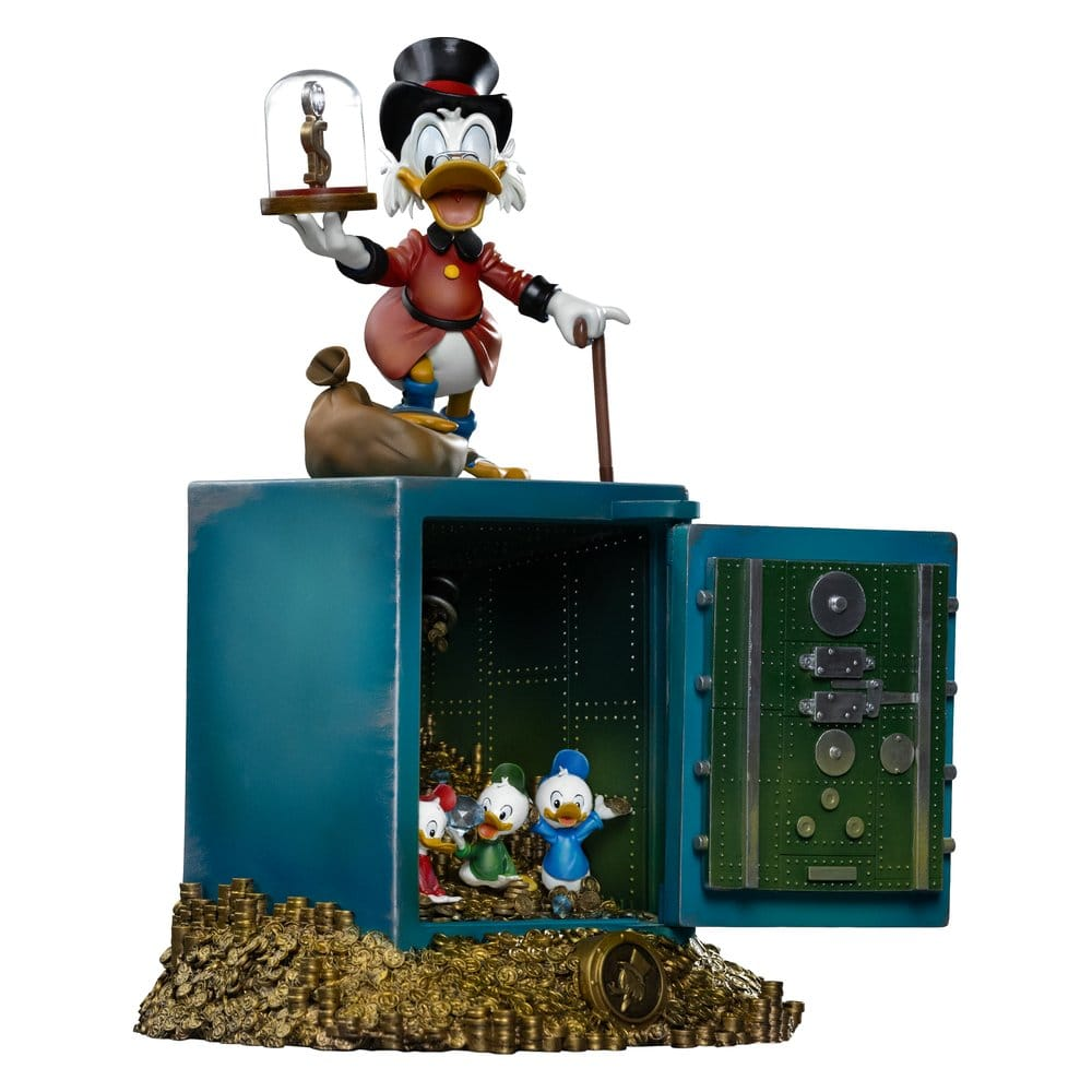 Iron Studios Disney: Duck Tales - Dagobert Duck und Neffen Art Scale 1/10 - Statue
