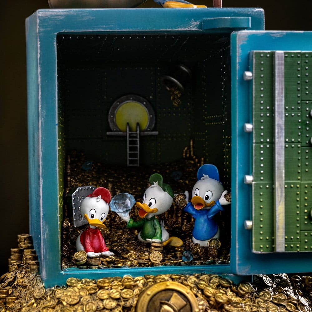 Iron Studios Disney: Duck Tales - Dagobert Duck und Neffen Art Scale 1/10 - Statue