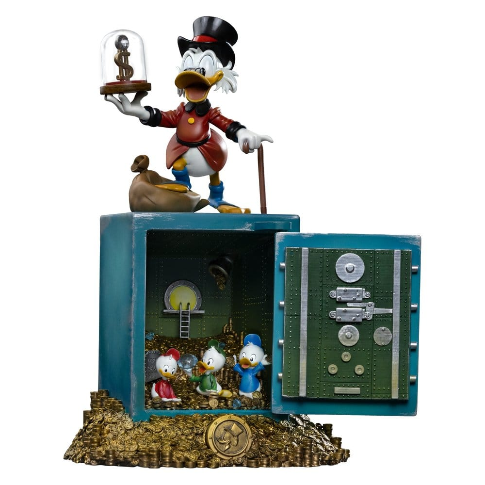 Iron Studios Disney: Duck Tales - Dagobert Duck und Neffen Art Scale 1/10 - Statue