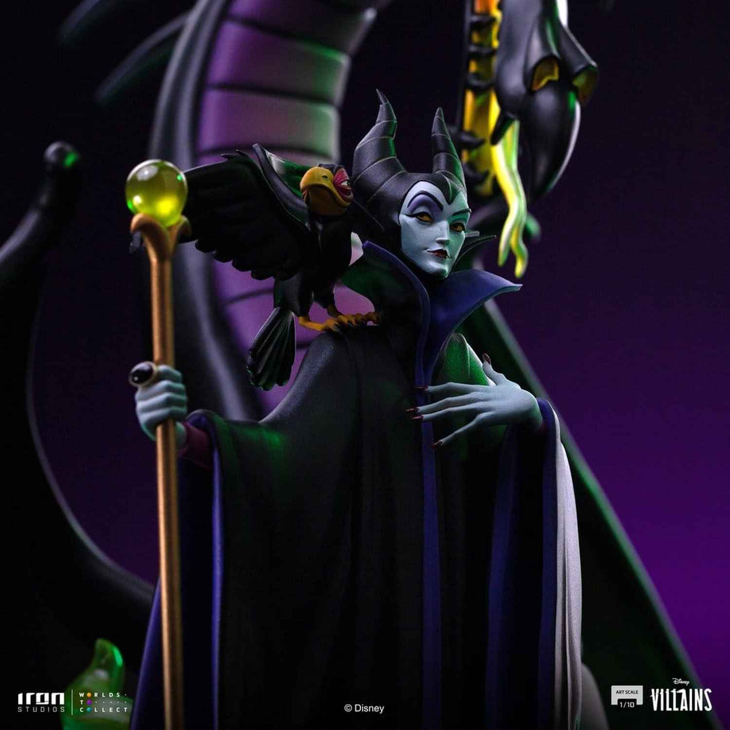 Iron Studios Disney: Maleficent - Maleficent Art Scale 1/10 - Statue
