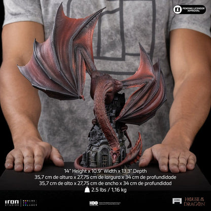 Iron Studios House of the Dragon - Caraxes - Icons Statue
