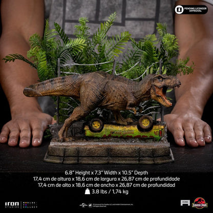 Iron Studios Jurassic Park - T-Rex Ausbruch Set A - Icons Statue