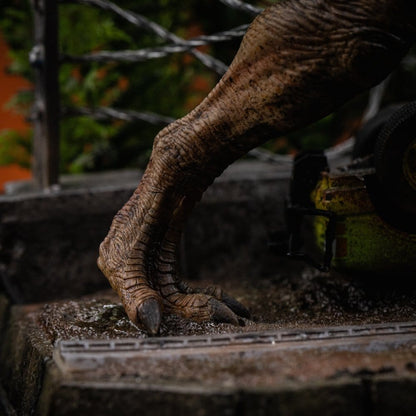 Iron Studios Jurassic Park - T-Rex Ausbruch Set A - Icons Statue