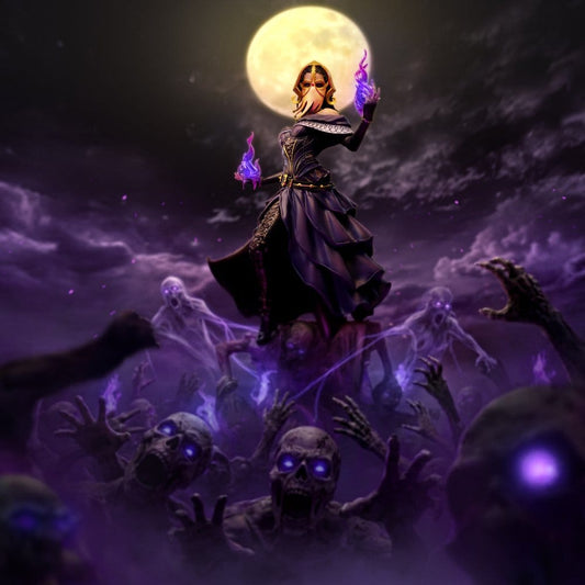 Iron Studios Magic: The Gathering - Liliana Vess Deluxe Art Scale 1/10 - Statue