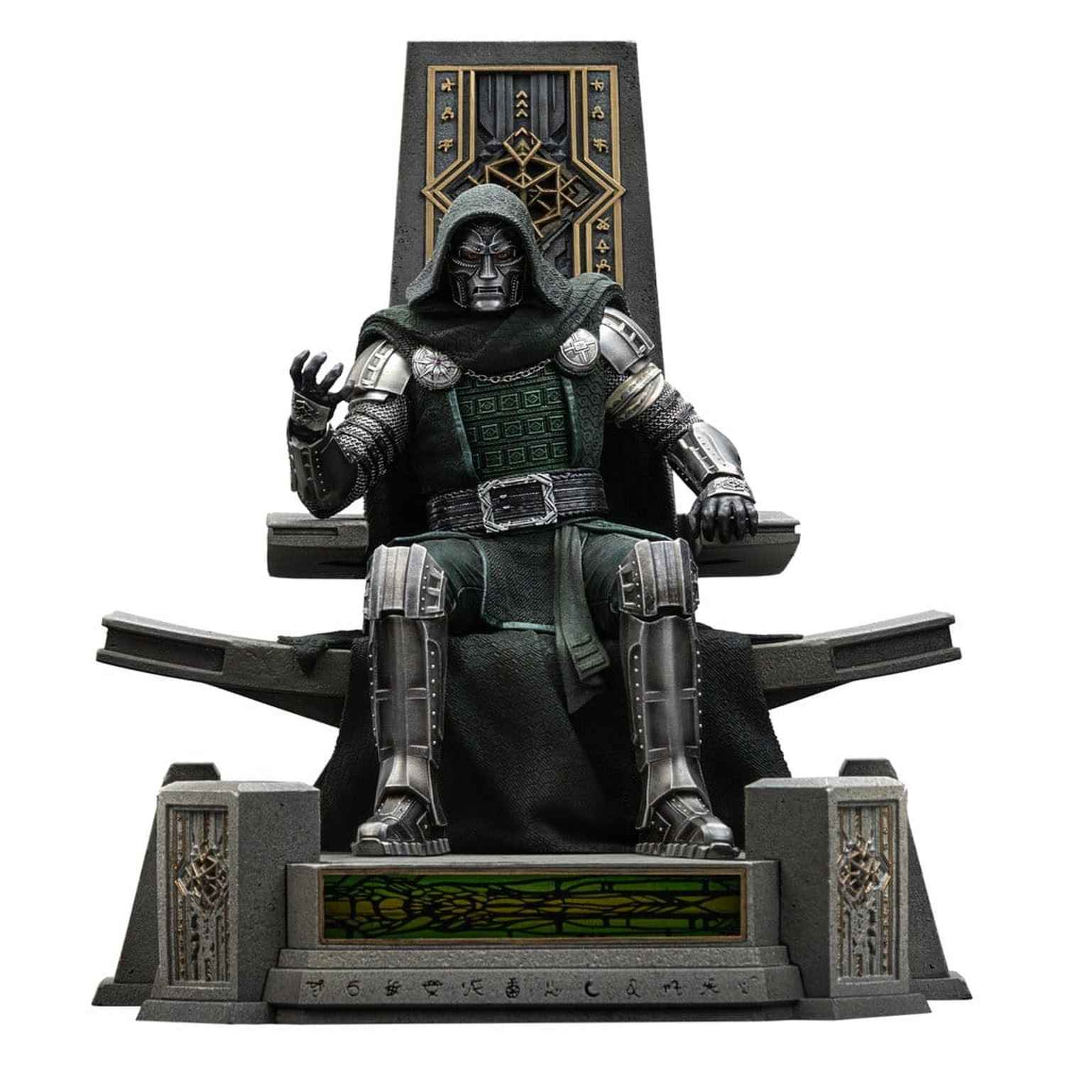 Iron Studios Marvel: Avengers Doomsday - Doctor Doom auf Thron Art Scale 1/10 - Statue