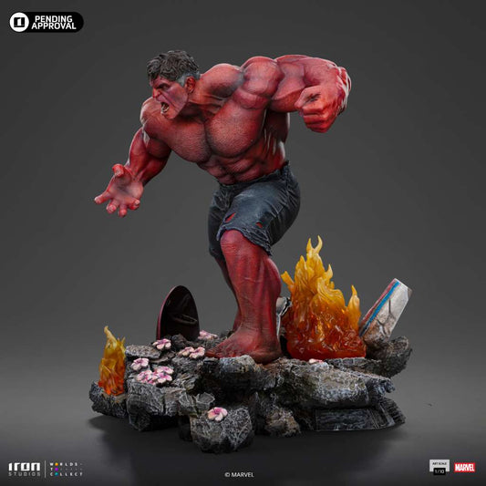Iron Studios Marvel - Captain America: Brave New World - Red Hulk Art Scale 1/10 - Statue