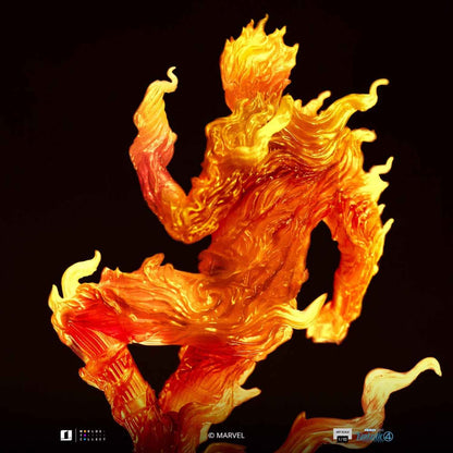 Iron Studios Marvel: Fantastic Four - Human Torch Art Scale 1/10 - Statue