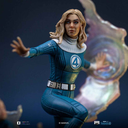 Iron Studios Marvel: Fantastic Four - Invisible Woman und Franklin Art Scale 1/10 - Statue
