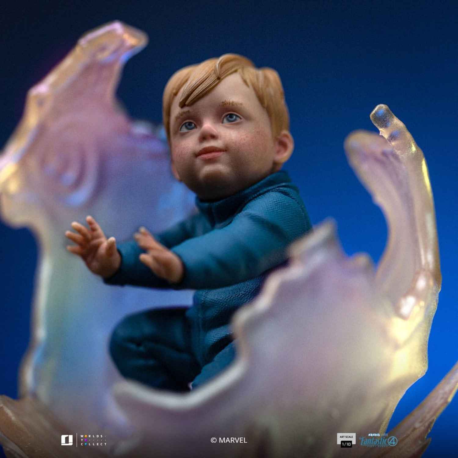 Iron Studios Marvel: Fantastic Four - Invisible Woman und Franklin Art Scale 1/10 - Statue