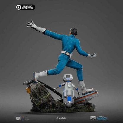 Iron Studios Marvel: Fantastic Four - Mr. Fantastic und H.E.R.B.I.E Art Scale 1/10 - Statue