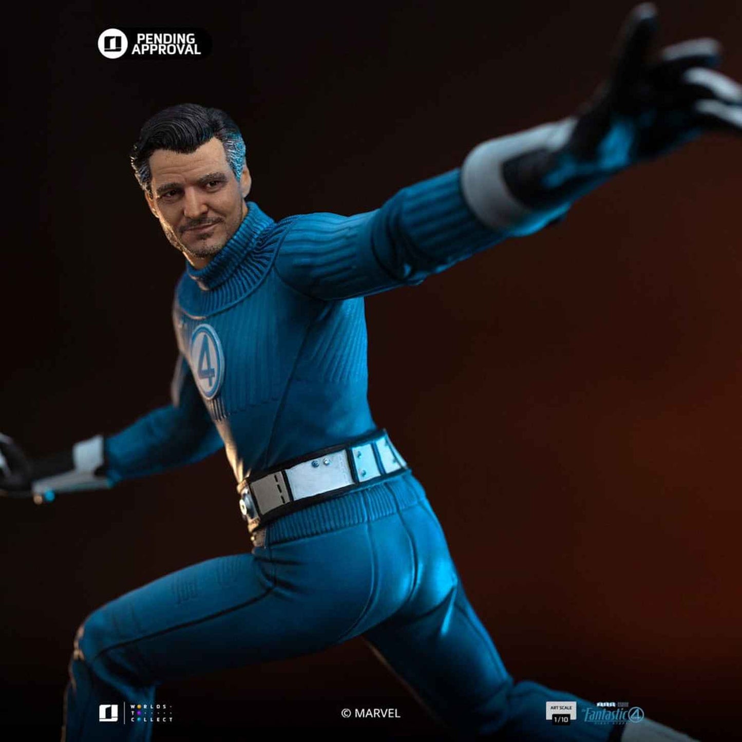 Iron Studios Marvel: Fantastic Four - Mr. Fantastic und H.E.R.B.I.E Art Scale 1/10 - Statue