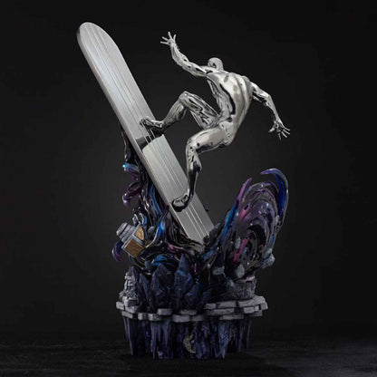 Iron Studios Marvel: Infinity Gauntlet - Silver Surfer Deluxe Diorama Art Scale 1/10 - Statue