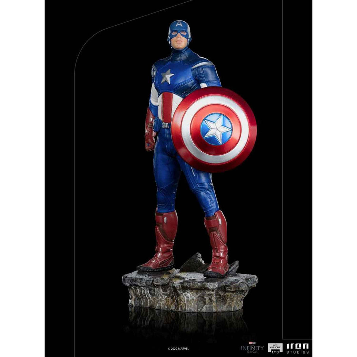 Iron Studios Marvel: Infinity Saga - Captain America BDS Art Scale 1/10 - Statue