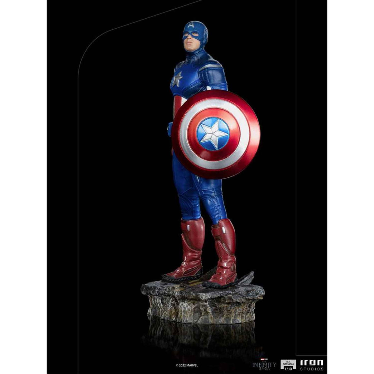 Iron Studios Marvel: Infinity Saga - Captain America BDS Art Scale 1/10 - Statue