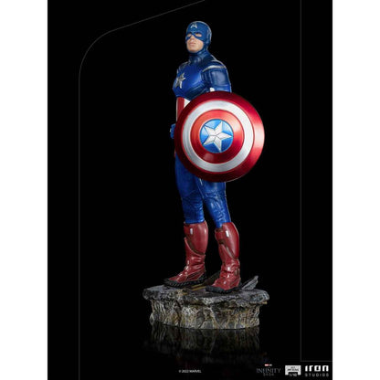 Iron Studios Marvel: Infinity Saga - Captain America BDS Art Scale 1/10 - Statue
