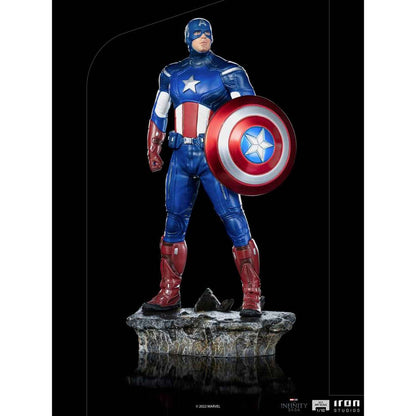 Iron Studios Marvel: Infinity Saga - Captain America BDS Art Scale 1/10 - Statue