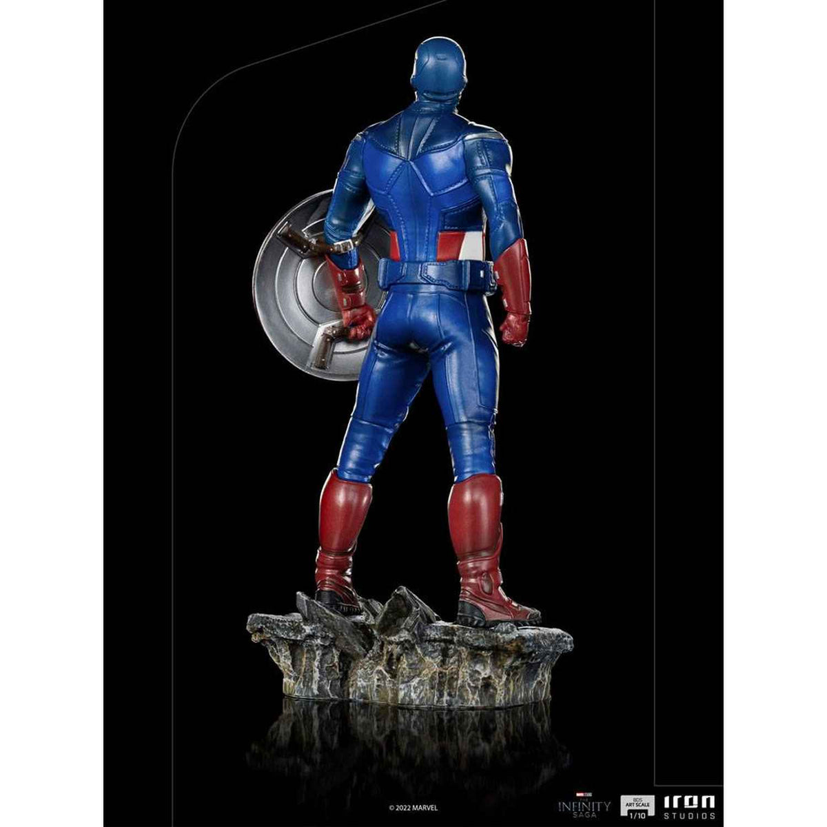 Iron Studios Marvel: Infinity Saga - Captain America BDS Art Scale 1/10 - Statue