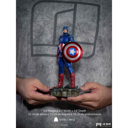 Iron Studios Marvel: Infinity Saga - Captain America BDS Art Scale 1/10 - Statue