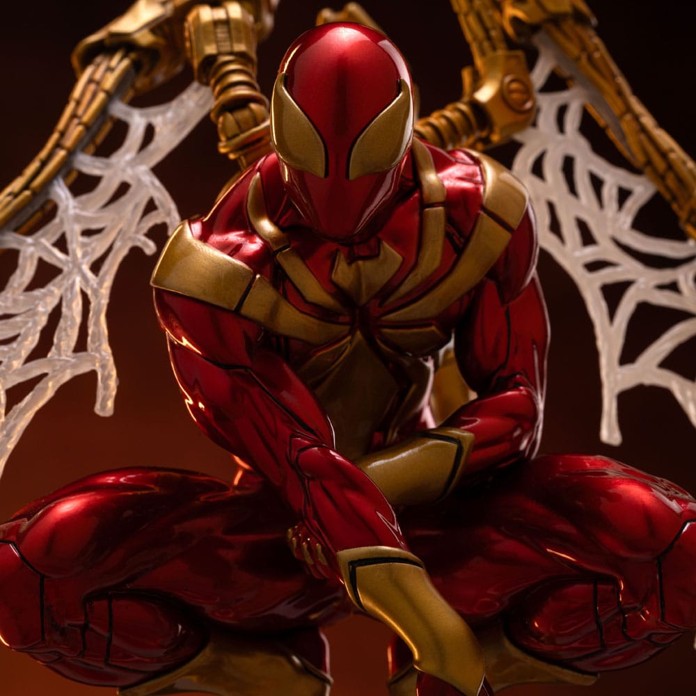 Iron Studios Marvel: Spider-Man - Spider-Man Iron Armor (CCXP Exclusive 2024) Art Scale Deluxe 1/10 - Statue
