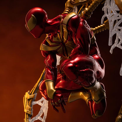 Iron Studios Marvel: Spider-Man - Spider-Man Iron Armor (CCXP Exclusive 2024) Art Scale Deluxe 1/10 - Statue