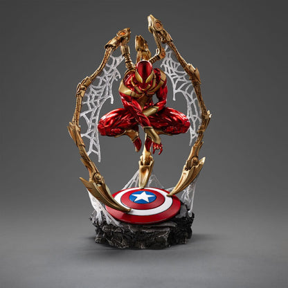 Iron Studios Marvel: Spider-Man - Spider-Man Iron Armor (CCXP Exclusive 2024) Art Scale Deluxe 1/10 - Statue