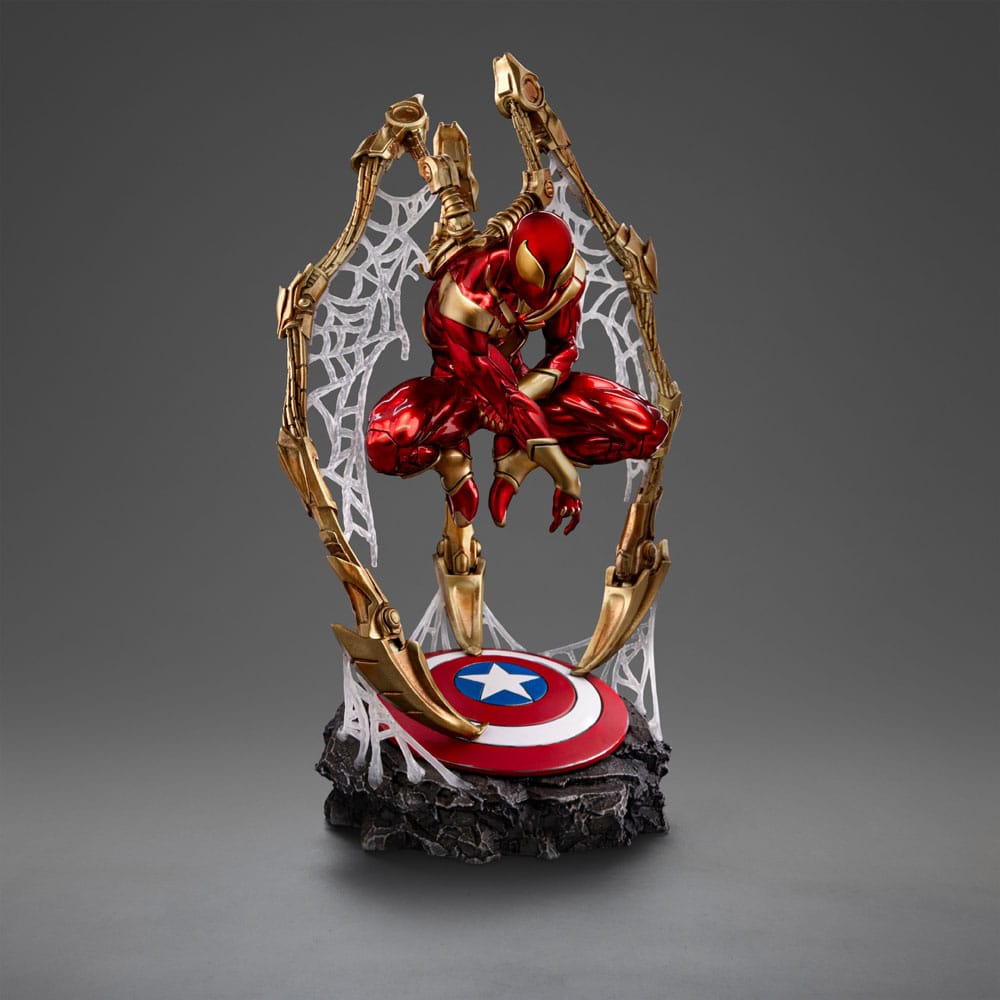 Iron Studios Marvel: Spider-Man - Spider-Man Iron Armor (CCXP Exclusive 2024) Art Scale Deluxe 1/10 - Statue