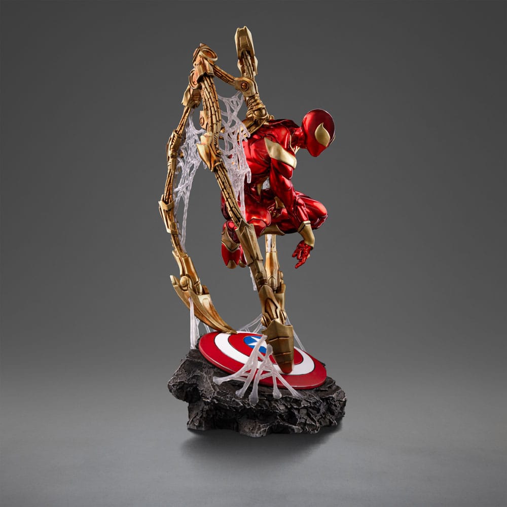 Iron Studios Marvel: Spider-Man - Spider-Man Iron Armor (CCXP Exclusive 2024) Art Scale Deluxe 1/10 - Statue