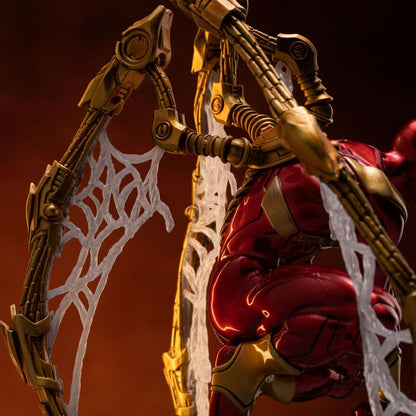 Iron Studios Marvel: Spider-Man - Spider-Man Iron Armor (CCXP Exclusive 2024) Art Scale Deluxe 1/10 - Statue