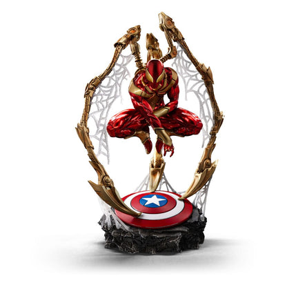 Iron Studios Marvel: Spider-Man - Spider-Man Iron Armor (CCXP Exclusive 2024) Art Scale Deluxe 1/10 - Statue