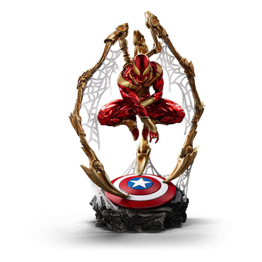 Iron Studios Marvel: Spider-Man - Spider-Man Iron Armor (CCXP Exclusive 2024) Art Scale Deluxe 1/10 - Statue