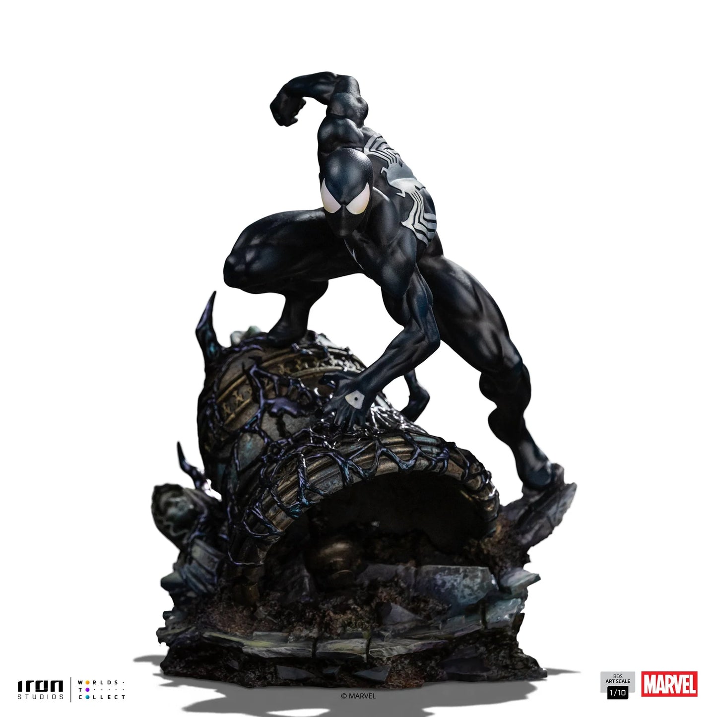 Iron Studios Marvel: Spider-Man - Spider-Man (Symbiontenanzug) BDS Art Scale 1/10 - Statue