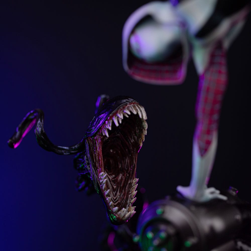 Iron Studios Marvel: Spider-Man vs Villains - Ghost Spider Diorama Art Scale 1/10 - Statue