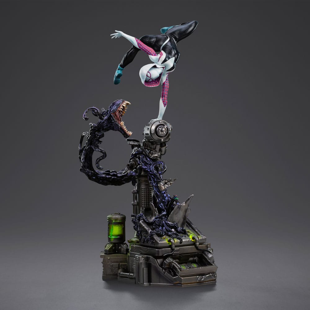 Iron Studios Marvel: Spider-Man vs Villains - Ghost Spider Diorama Art Scale 1/10 - Statue