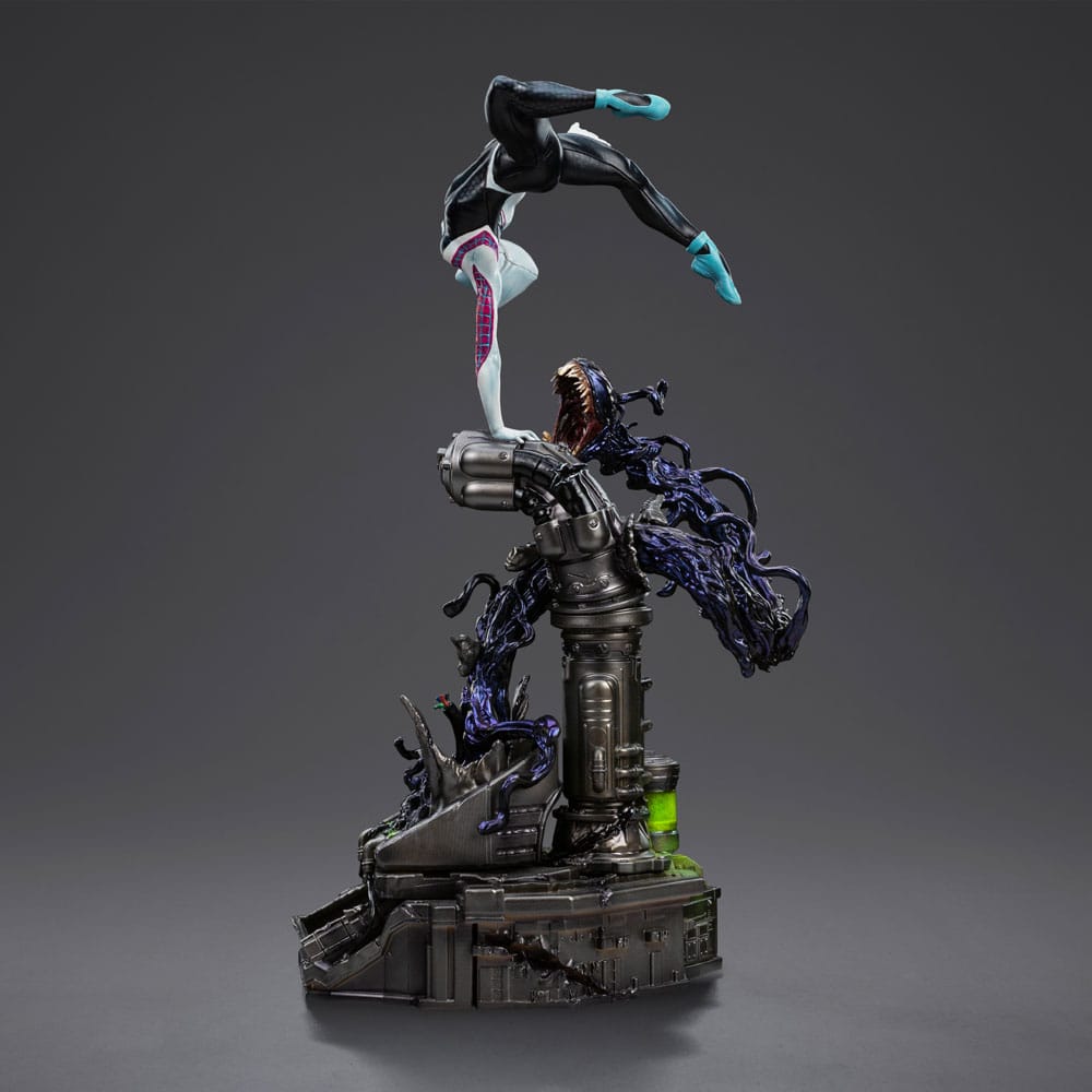 Iron Studios Marvel: Spider-Man vs Villains - Ghost Spider Diorama Art Scale 1/10 - Statue