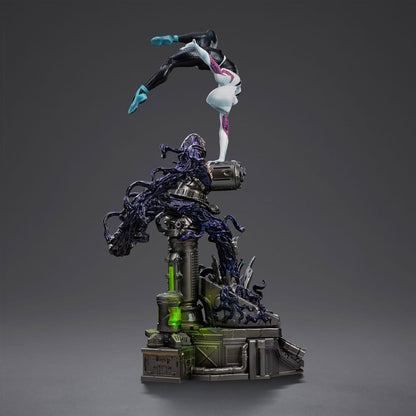 Iron Studios Marvel: Spider-Man vs Villains - Ghost Spider Diorama Art Scale 1/10 - Statue