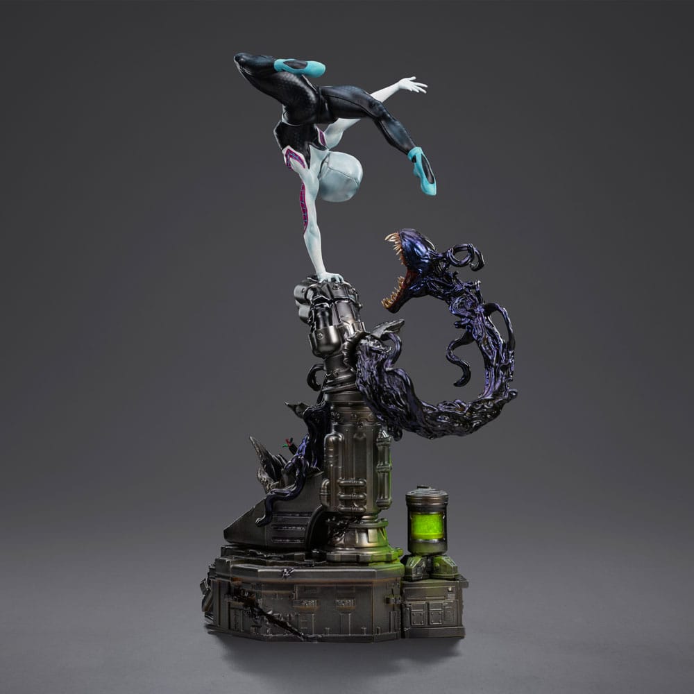 Iron Studios Marvel: Spider-Man vs Villains - Ghost Spider Diorama Art Scale 1/10 - Statue