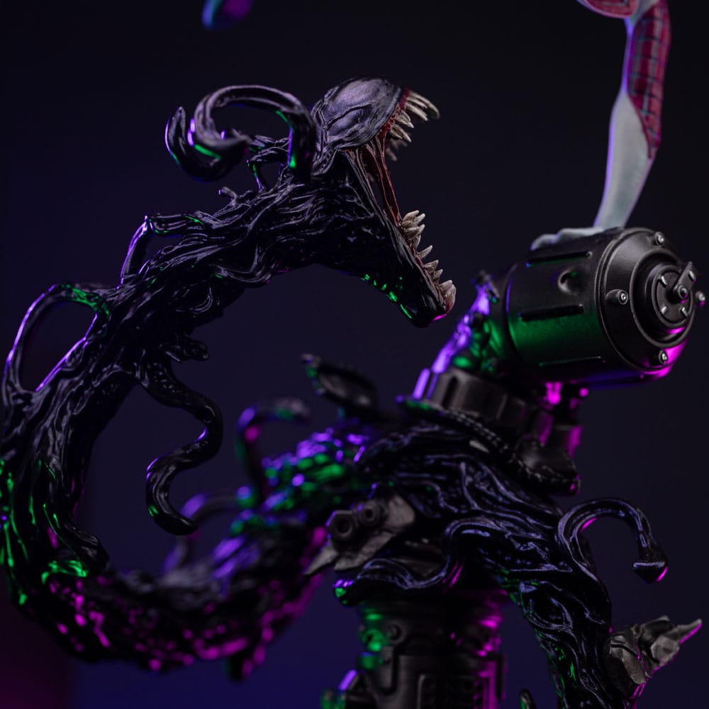 Iron Studios Marvel: Spider-Man vs Villains - Ghost Spider Diorama Art Scale 1/10 - Statue