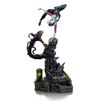 Iron Studios Marvel: Spider-Man vs Villains - Ghost Spider Diorama Art Scale 1/10 - Statue