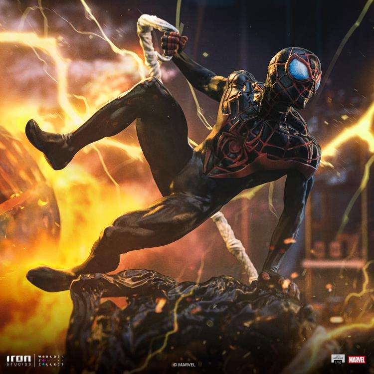 Iron Studios Marvel: Spider-Man vs Villians - Miles Morales BDS Art Scale 1/10 - Statue