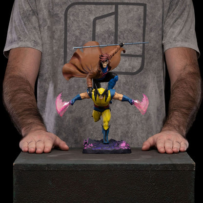 Iron Studios Marvel: X-Men '97 - Gambit & Wolverine Deluxe Art Scale 1/10 - Statue