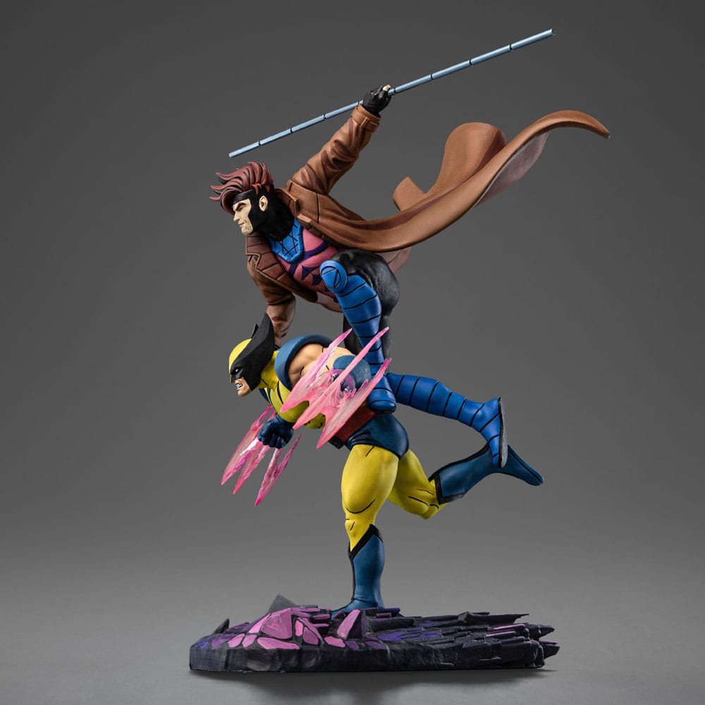 Iron Studios Marvel: X-Men '97 - Gambit & Wolverine Deluxe Art Scale 1/10 - Statue
