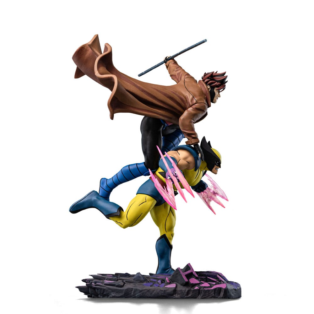 Iron Studios Marvel: X-Men '97 - Gambit & Wolverine Deluxe Art Scale 1/10 - Statue