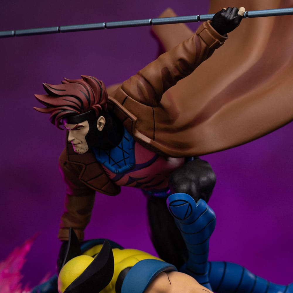 Iron Studios Marvel: X-Men '97 - Gambit & Wolverine Deluxe Art Scale 1/10 - Statue