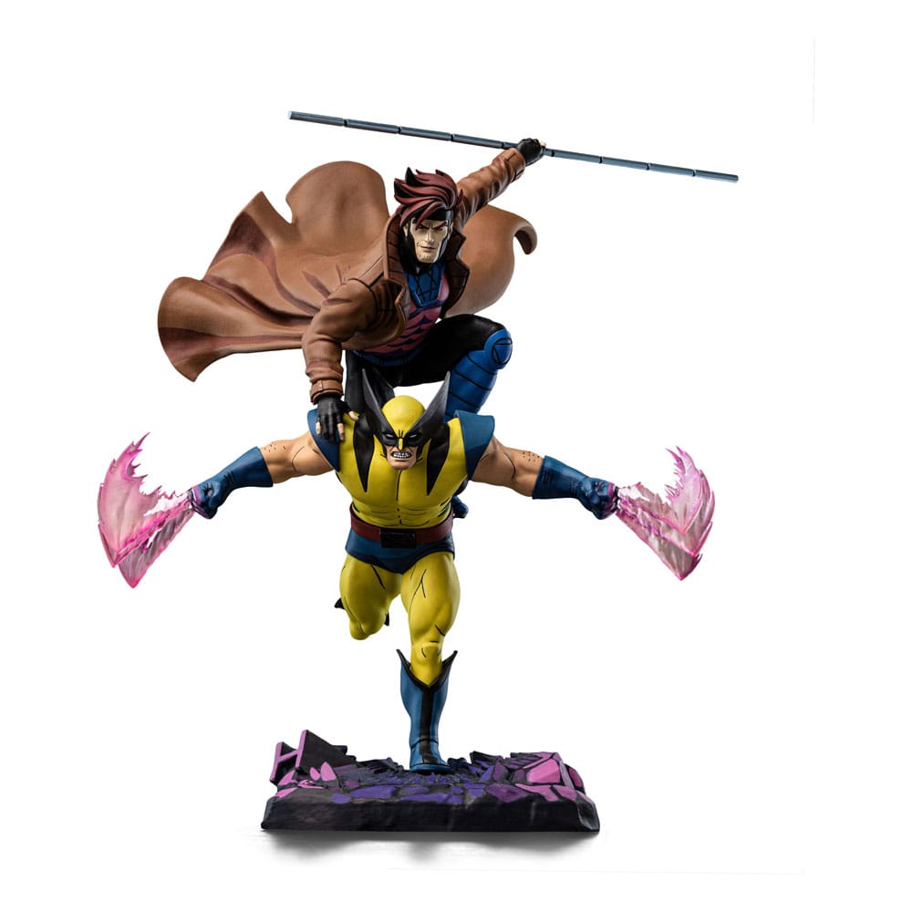 Iron Studios Marvel: X-Men '97 - Gambit & Wolverine Deluxe Art Scale 1/10 - Statue