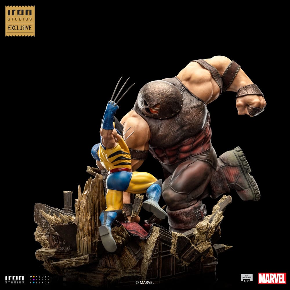 Iron Studios Marvel: X-Men - Wolverine vs Juggernaut BDS Art Scale 1/10 - Statue