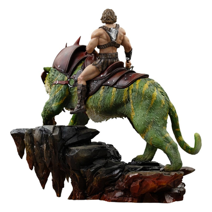 Iron Studios Masters of the Universe - He-Man und Battle Cat Art Scale 1/10 - Statue