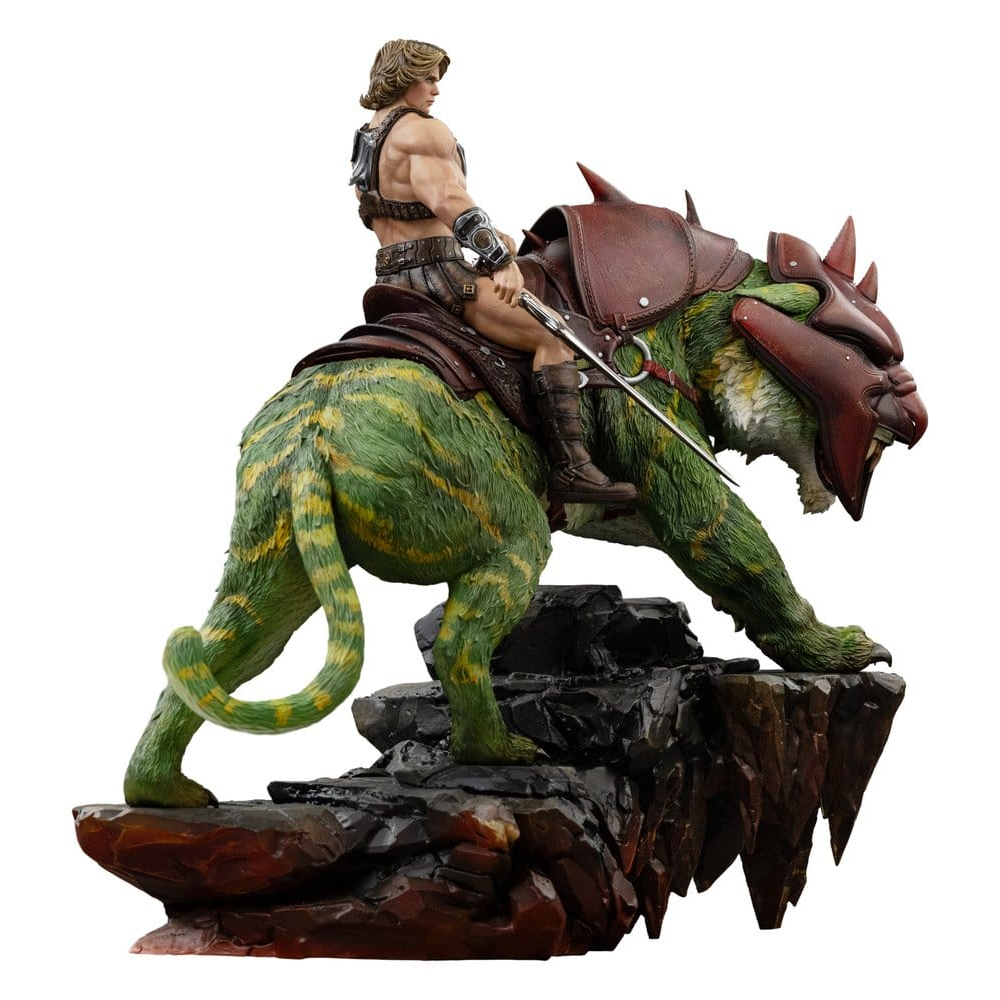Iron Studios Masters of the Universe - He-Man und Battle Cat Art Scale 1/10 - Statue