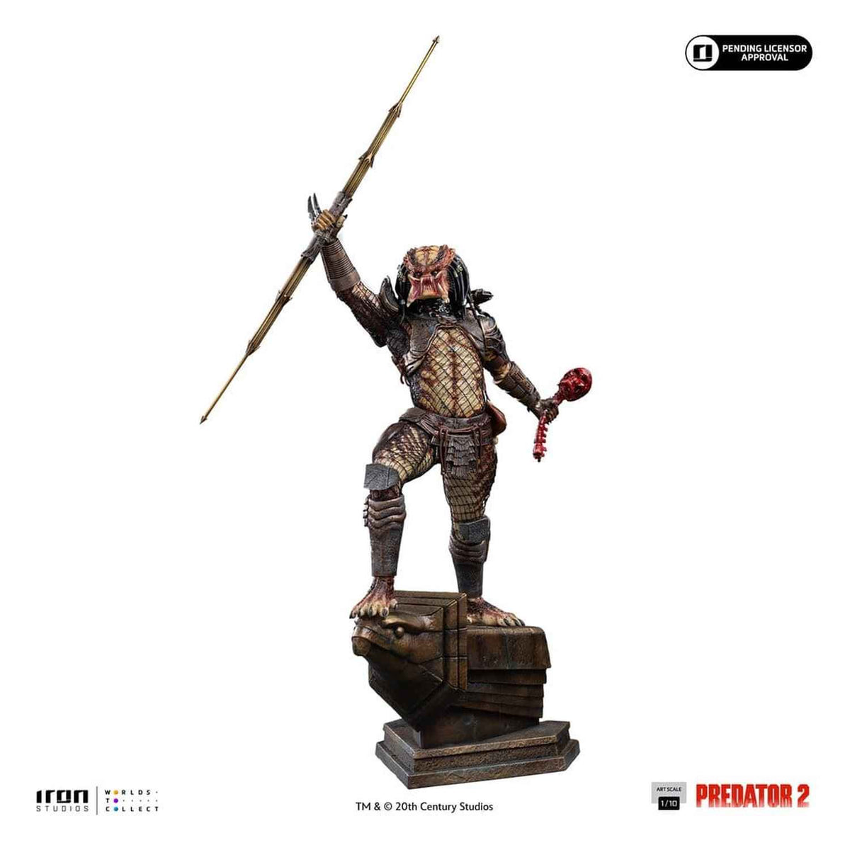 Iron Studios Predator 2 - Predator City Hunter Art Scale 1/10 - Statue