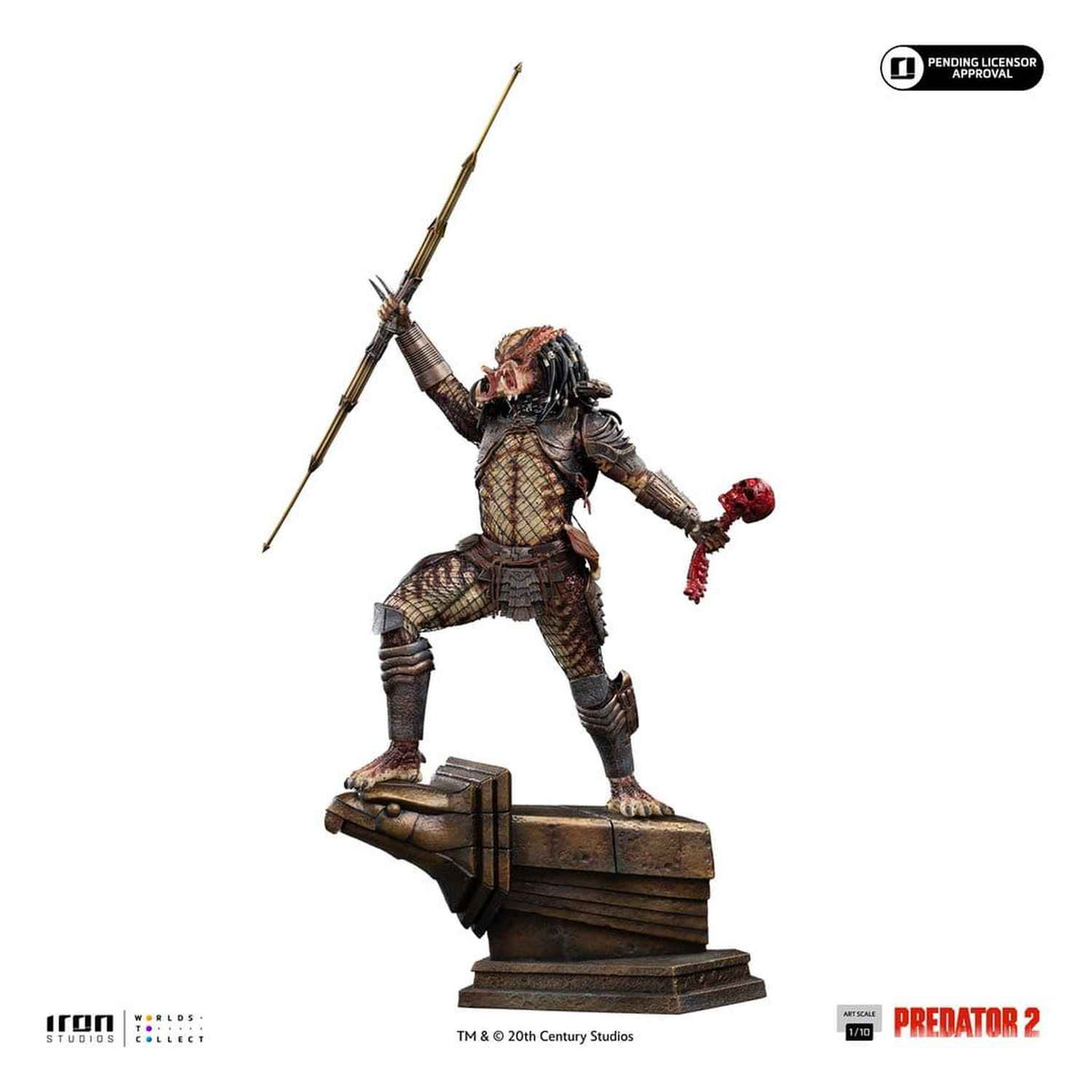 Iron Studios Predator 2 - Predator City Hunter Art Scale 1/10 - Statue